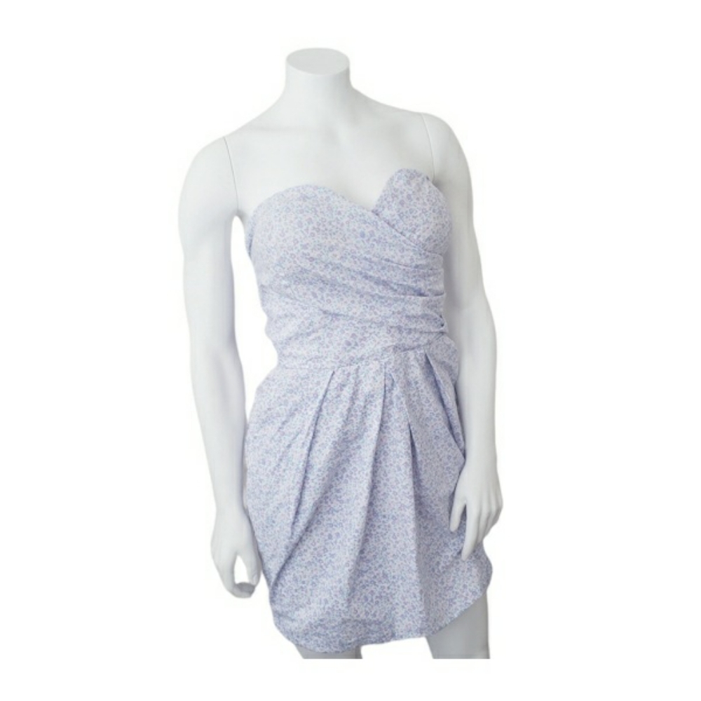 Cantaloup Brazil Cotton Strapless Dress